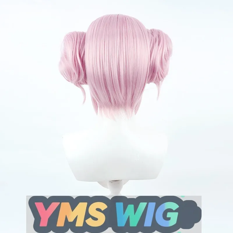 Фото 【YMS WIG】Синий архив — парик для косплея без цветов Holy Garden с ароматным розовым и двойным пучком волос №4