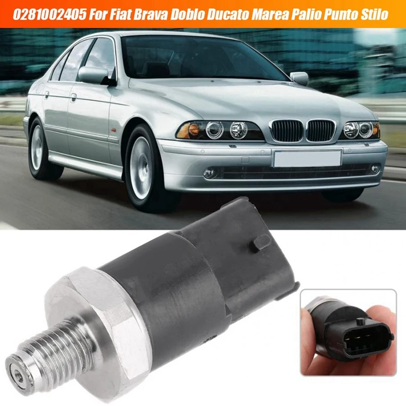 Датчик давления впрыска топлива в автомобиле 0281002405 Для Fiat Brava Doblo Ducato Marea Palio Punto Stilo