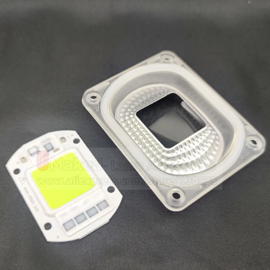 1 комплект светодиодного отражателя с чипом COB для прожектора 20 Вт 30 50 держатель