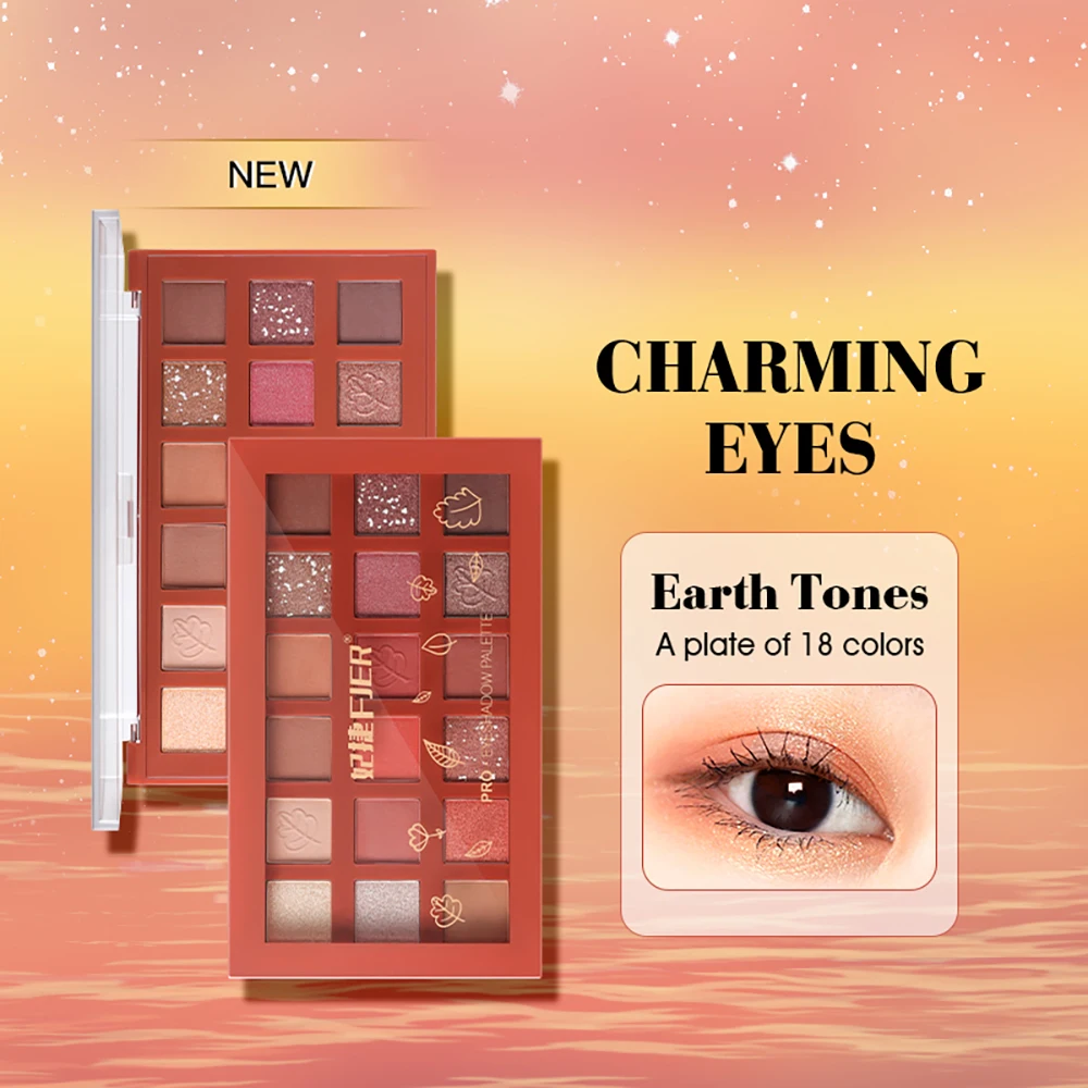 

FJER Eye Shadow Pallete Pigment Professional Matte Highlighter Shimmer Eyeshadow Powder Waterproof and durable Maquillage