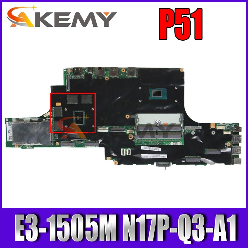 

Оригинальная материнская плата для ноутбука Lenovo Thinkpad P51 с центральным процессором NM-B041 GPU 4G FRU 01AV367 DDR4 100%, полностью протестирована