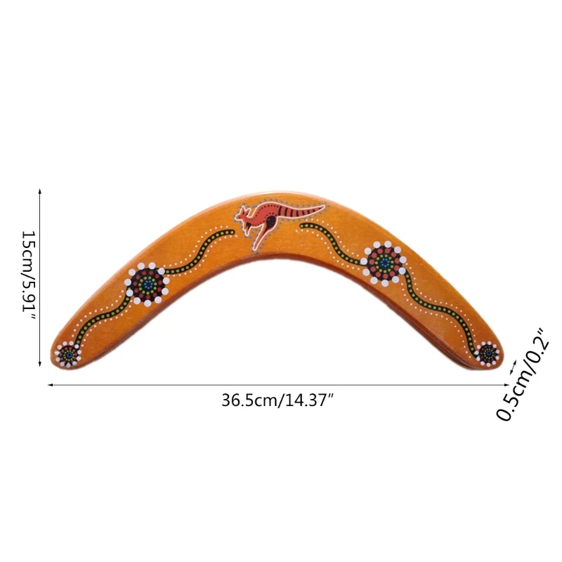 

Wooden Boomerangs - Safe Kids Boomerang for Light to NO Wind Throwing
