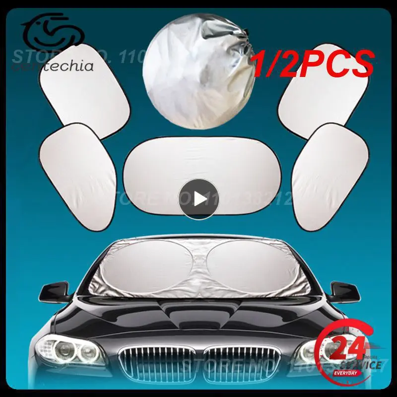 

1/2PCS Car Windshield Sunshade Cover Parasol Accessories For A4 B8 B9 B7 A3 8P 8V 8L A6 C6 C7 A5 A7 A1 A8 Q3 8U F3 Q5 8R FY