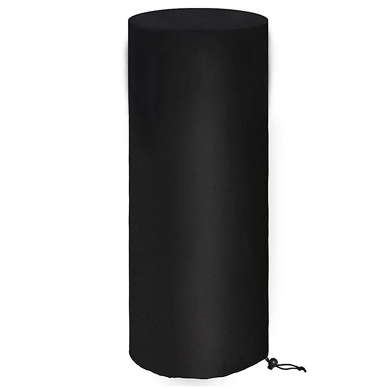 

2X Patio Heater Covers Waterproof Outdoor Heater Cover 210D Oxford Waterproof, Windproof, Protection Around 50X50X120 Cm