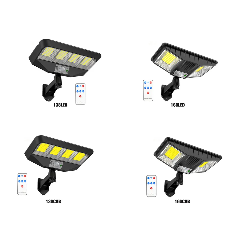 

Solar Street Lamp Waterproof Garden Sensor LED Light Remote Control Lights