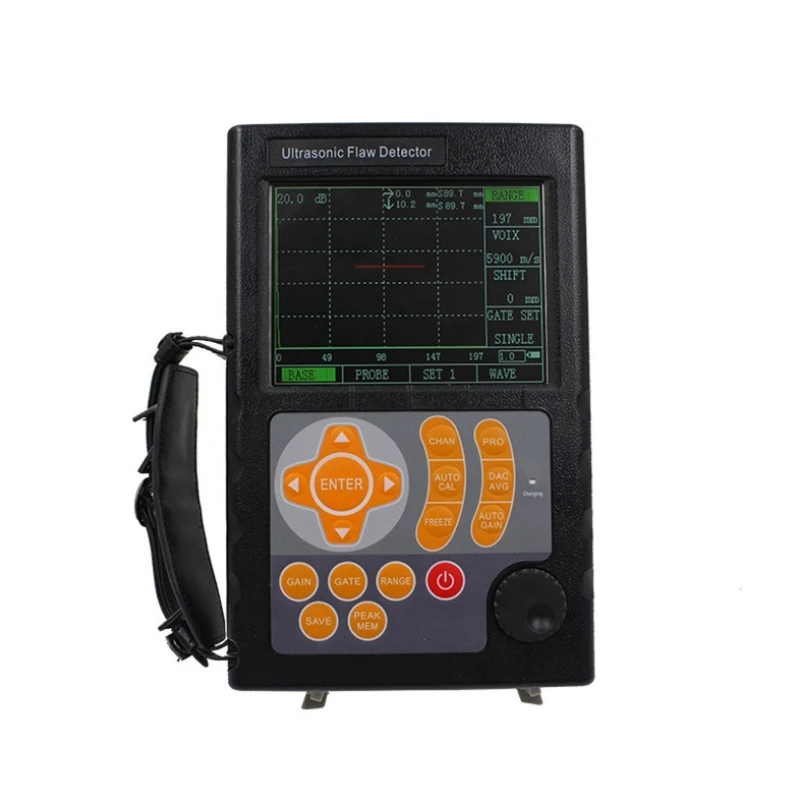 

Digital NDT Portable Defectoscope Ultrasonic Flaw Detector Crack Detector Defectometer Probe Ultrasonic Flaw Detector