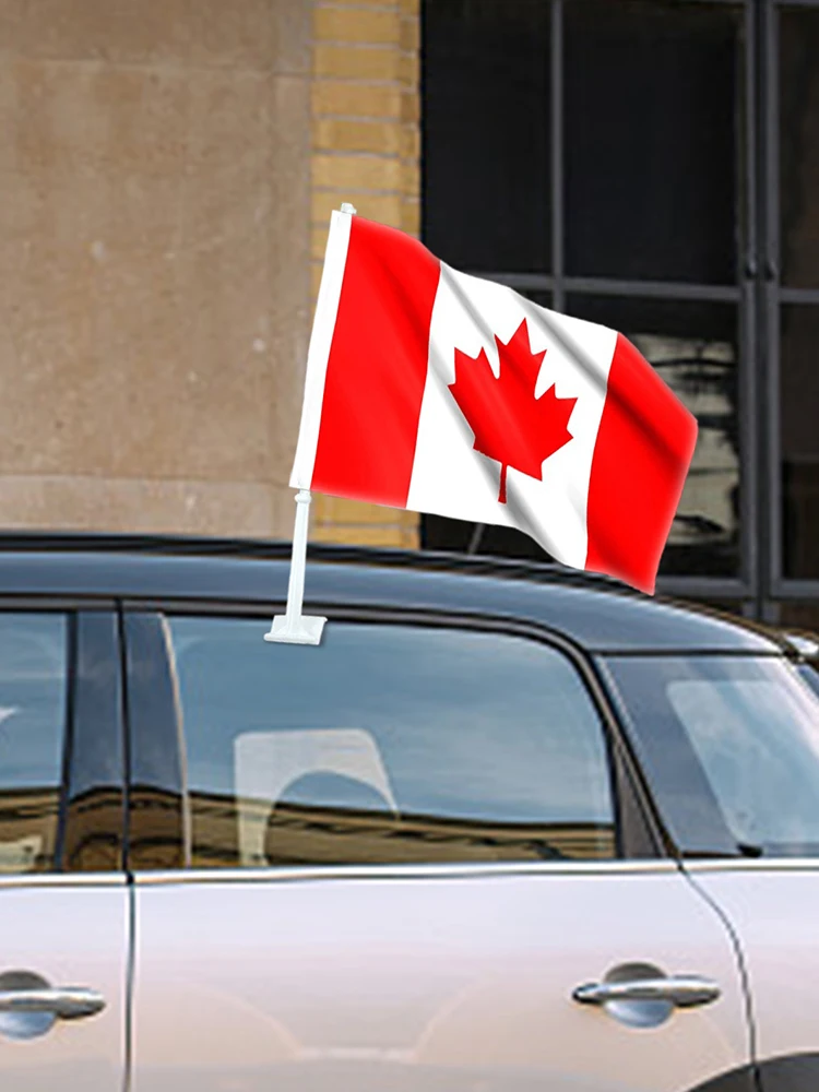 

Car Flag Mount Canadian Window Flags For Vehicles Vividly Colored Mini National Country World Flags As Festival Celebration