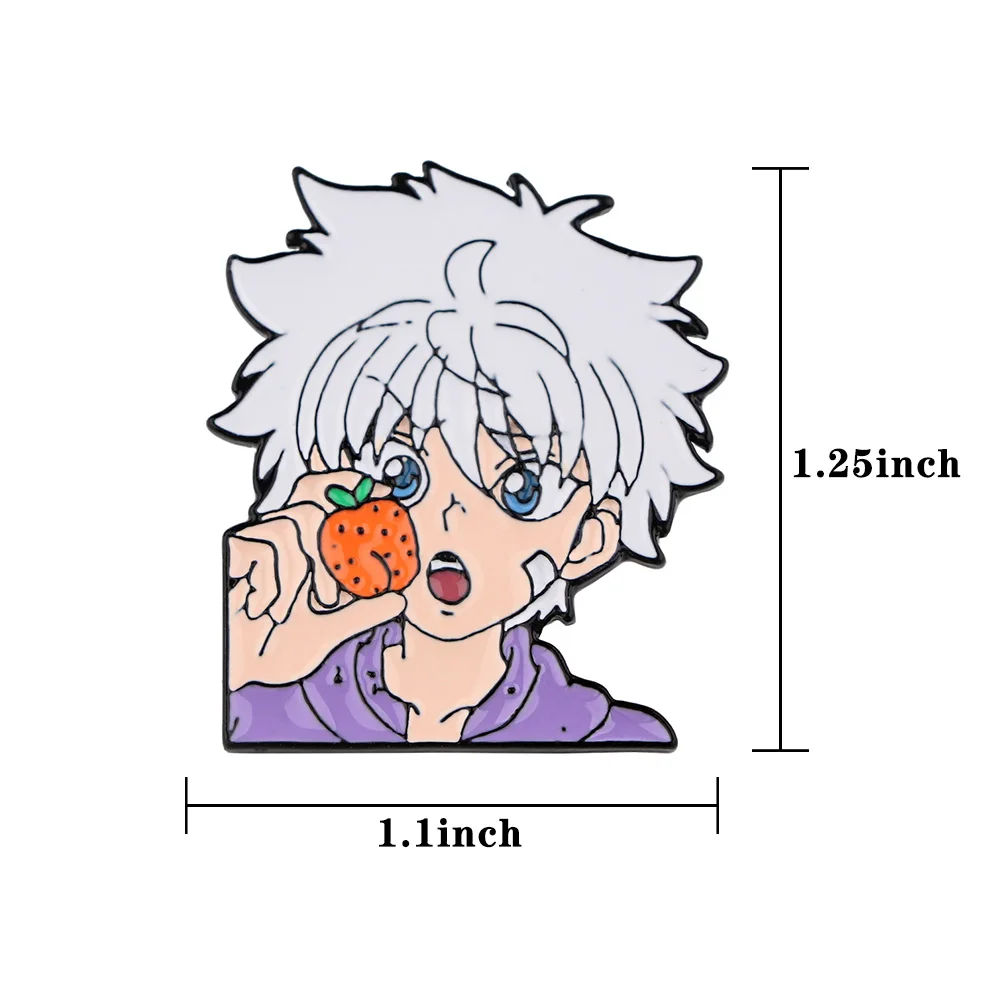 HUNTER×HUNTER эмалированная заколка Женская Брошь на лацкан заколки для рюкзака броши