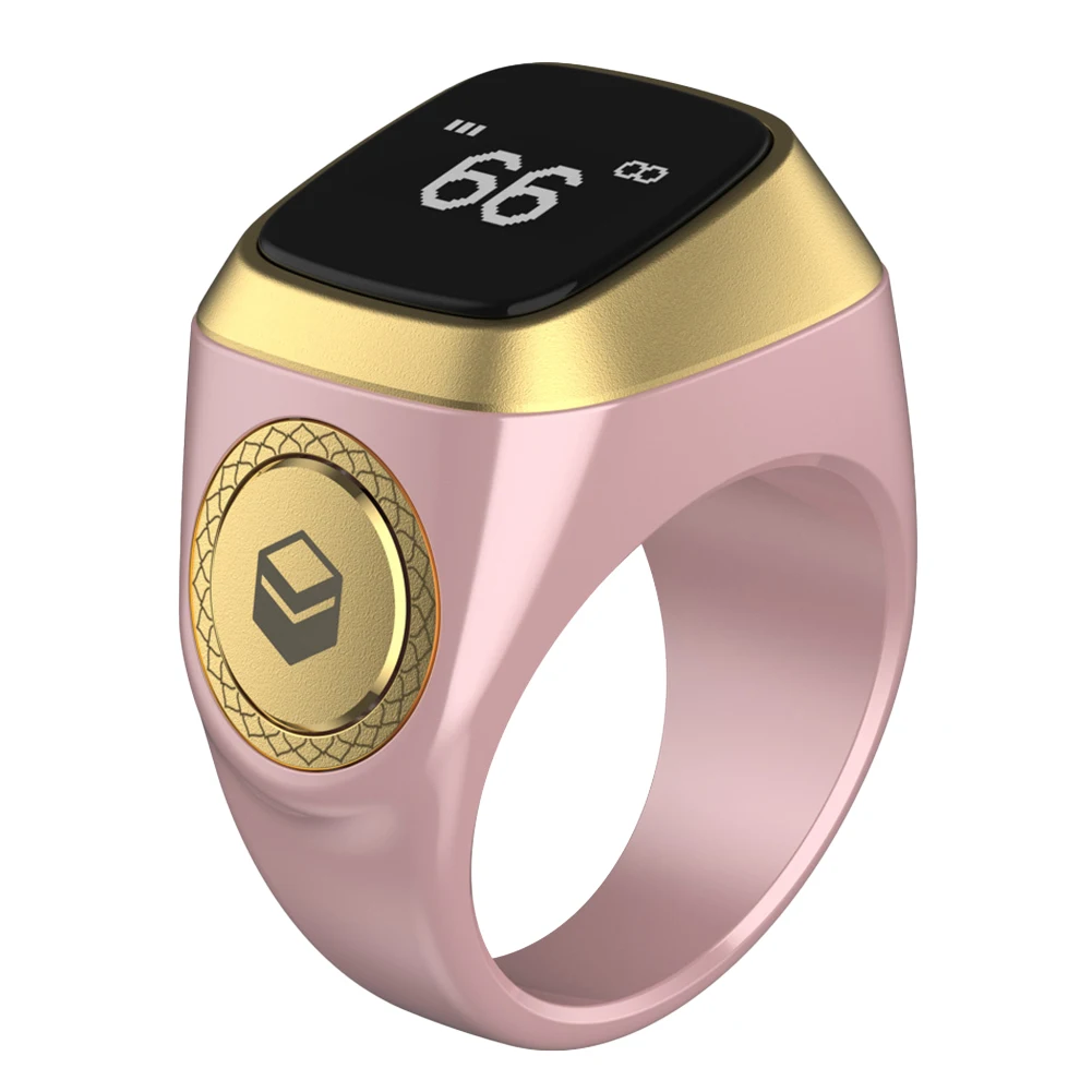 IQibla Smart Zikr Ring: водонепроницаемый цифровой счетчик и напоминание о вибрации Ring Praise
