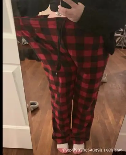 New Amazon Ebay2022 European and American Christmas new parent-child home set pajamas