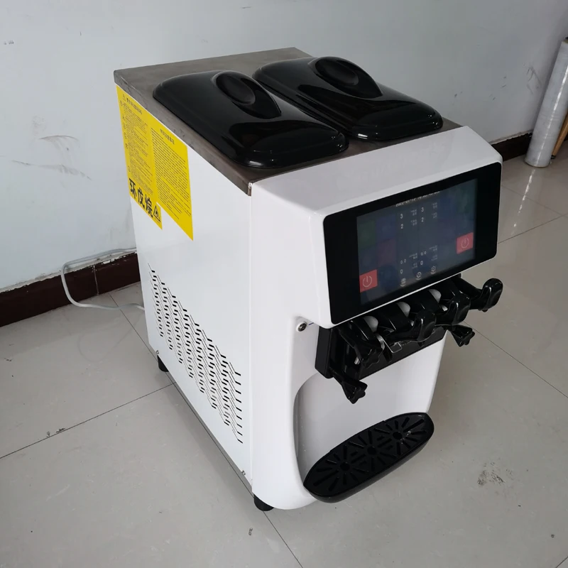 Машина для изготовления мороженого емкость 6 4QT * 2 машина производства твердого