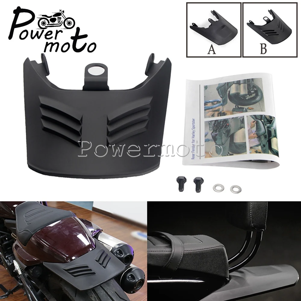 

Motorcycle Rear Fender Mudguard Fenders Extension Splash Guard Cover For Harley Sportster S 1250RH1250 2021-2022 RH1250S 2021+
