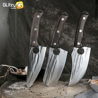 handmade forged knife stainless steel full tang fishing butcher boning meat cleaver outdoor hunting cooking cutter bbq