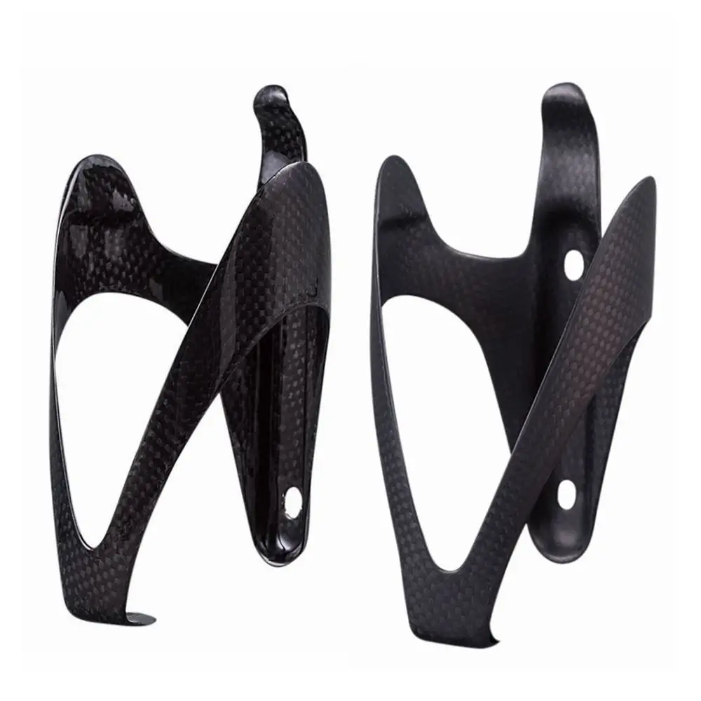 

Glossy or Matte Finish 3K Carbon Fiber Bike Water Bottle Cage Bicycle Accessories Cycling Bottle Holder