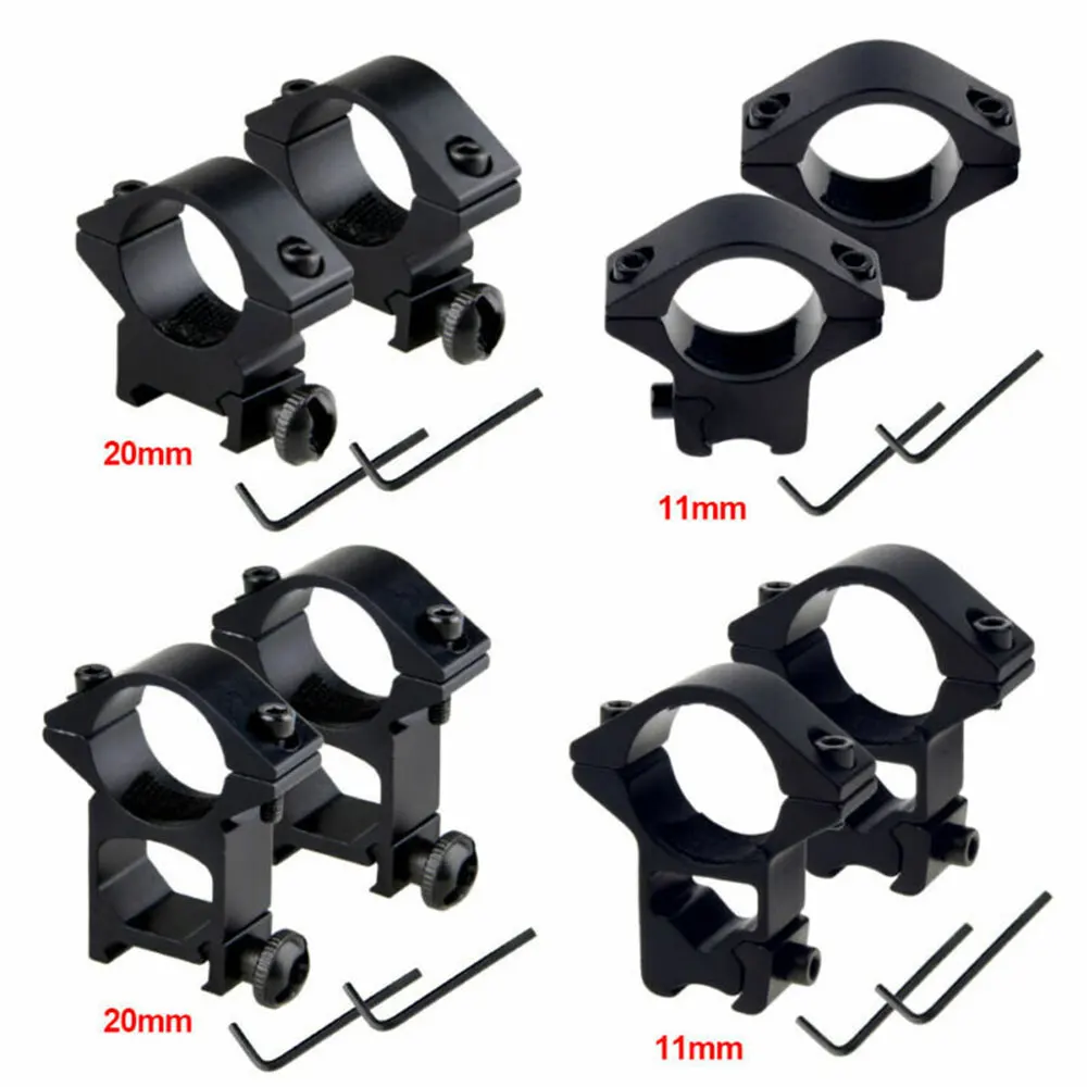 Универсальный Металлический Рельсовый Зажим Тактическое Кольцо 1 Дюйм 25 4 Мм Qd