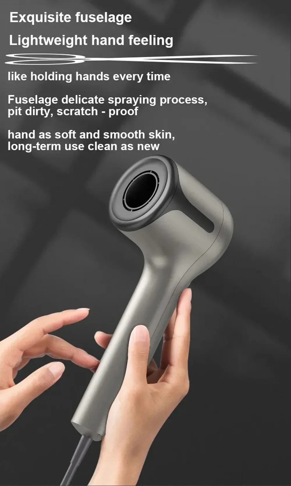 Профессиональный безлистный фен с отрицательными ионами 110000 Высокоскоростной