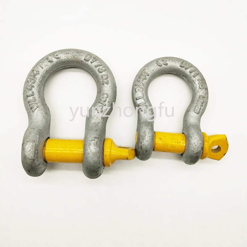 

Galvanized US Type Forged Steel Screw Pin Bow Shackle 209