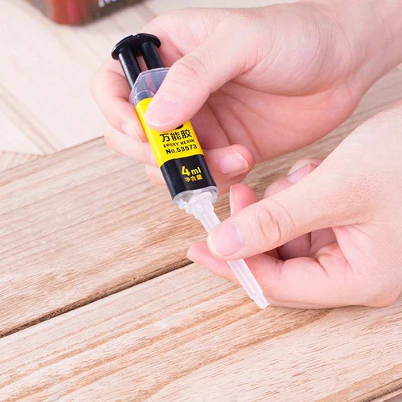 

1 шт. Многофункциональный 4 мл Универсальный эпоксидный клей AB прочный клей для ремонта керамики металла пластика дерева инструменты