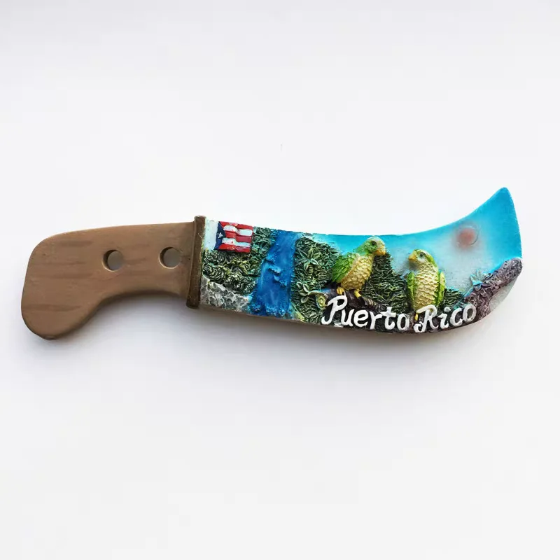 Северная Америка Карибский Пуэрто-Рико 3D магниты на холодильник магнитные