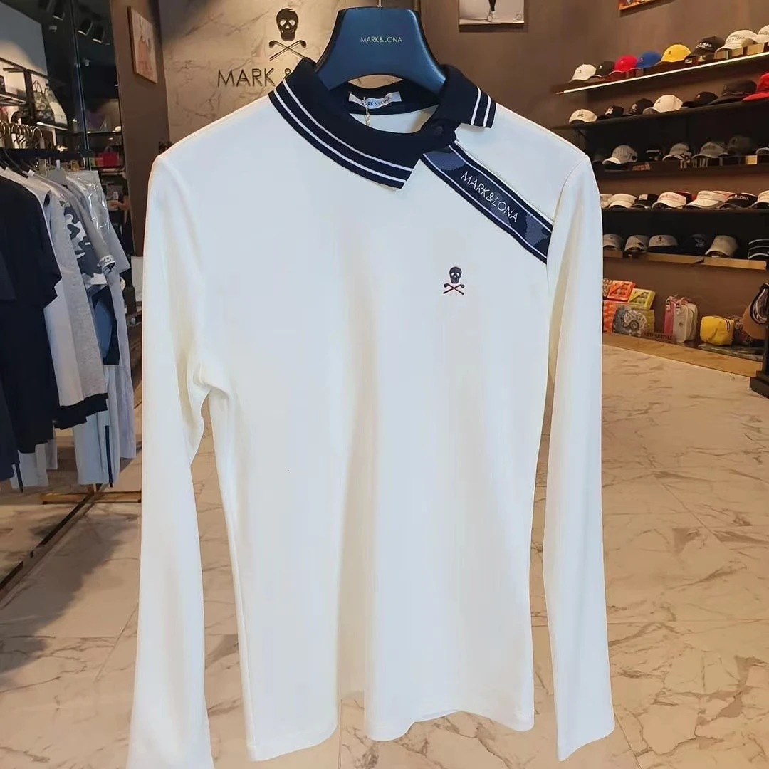 

New Golf Women's Spring/Autumn Long Sleeve T-shirt Korean Slim Breathable Sports Shirts