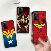 dc superhero wonder woman phone case silicone soft for redmi 9a 8a note 11 10 9 8 8t redmi 9 k20 k30 k40 pro max