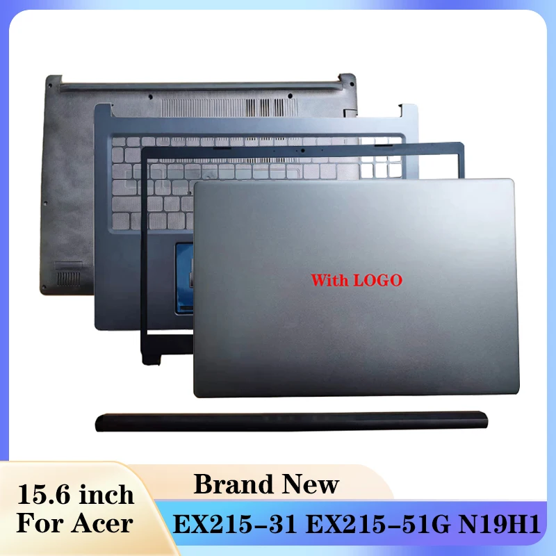 

For Acer EX215-31 EX215-51G N19H1 Notebook Computer Case Laptop LCD Back Cover/Front Bezel/Hinges Cover/Palmrest/Bottom Case