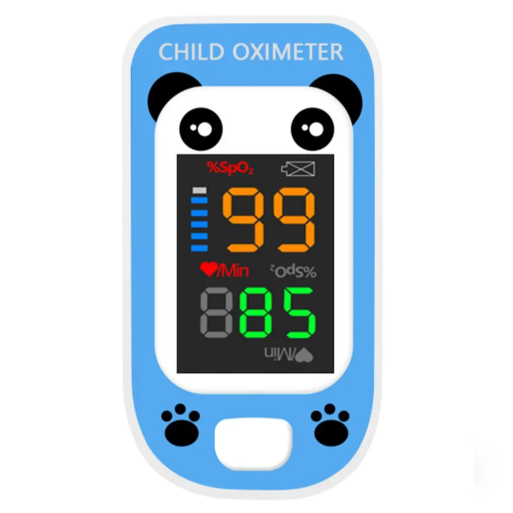 Беспроводной Детский пальцевой оксиметр для измерения пульса и |