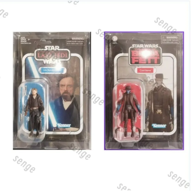 Фото Оригинальная коллекционная фигурка Hasbro Star Wars Retro Series, 3,75 дюйма, Люк Скайуокер/Кейд Бейн, подарок №1