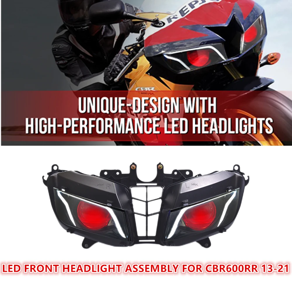 КТ светодиодная фара для Honda CBR600RR 2013-2021 V3