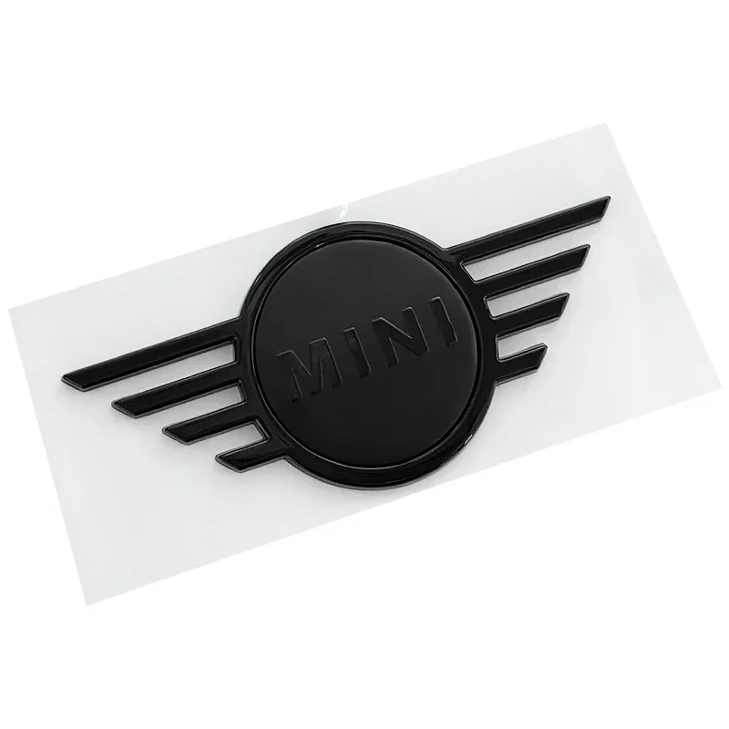

Передняя наклейка из АБС-пластика с логотипом, задняя эмблема, значок для Mini Cooper JCW F55 F56 F60 Countryman Clubman, автоаксессуары 14,3 см/11,3 см