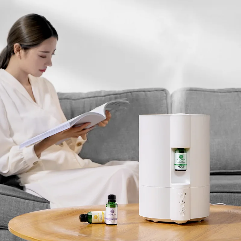 

Air Humidifier For Home Essential Oil Aroma Diffuser Large 4L Capacity Auto Shut Off Ultrasonic Quiet Cool Mist Humidifier