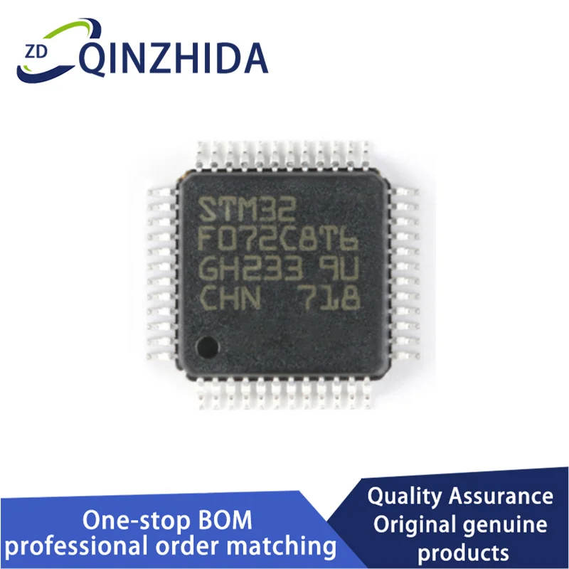 

5-10Pcs/Lot STM32F072C8T6 LQFP48 Electronic Components IC Chips Integrated Circuits IC