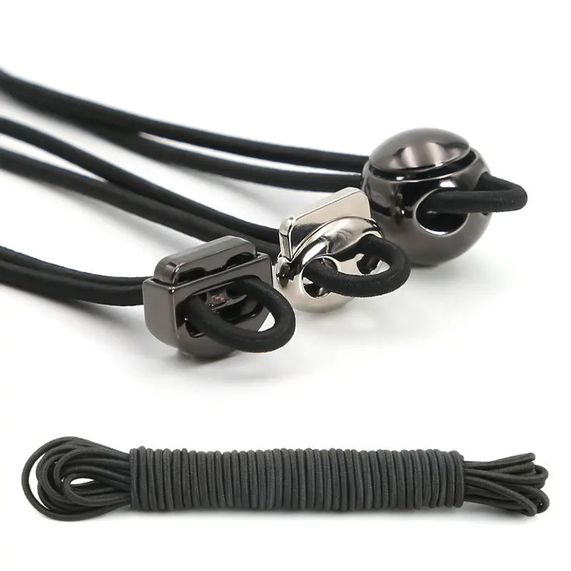 

Пружинная пряжка на шнурке, подвесная металлическая пряжка в виде Свинки для носа, нижний край одежды, эластичная веревка для регулировки ног