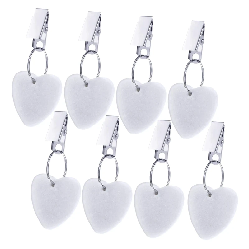 

8 шт., вешалка для скатерти в форме сердца