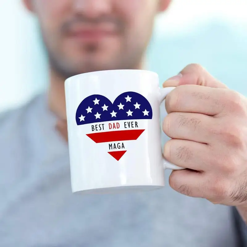 Кружка для чая с изображением Трампа, кружка для кофе, керамические кружки 350 мл, керамические кружки, кружка для кофе с надписью «Great Mom Believe Me...