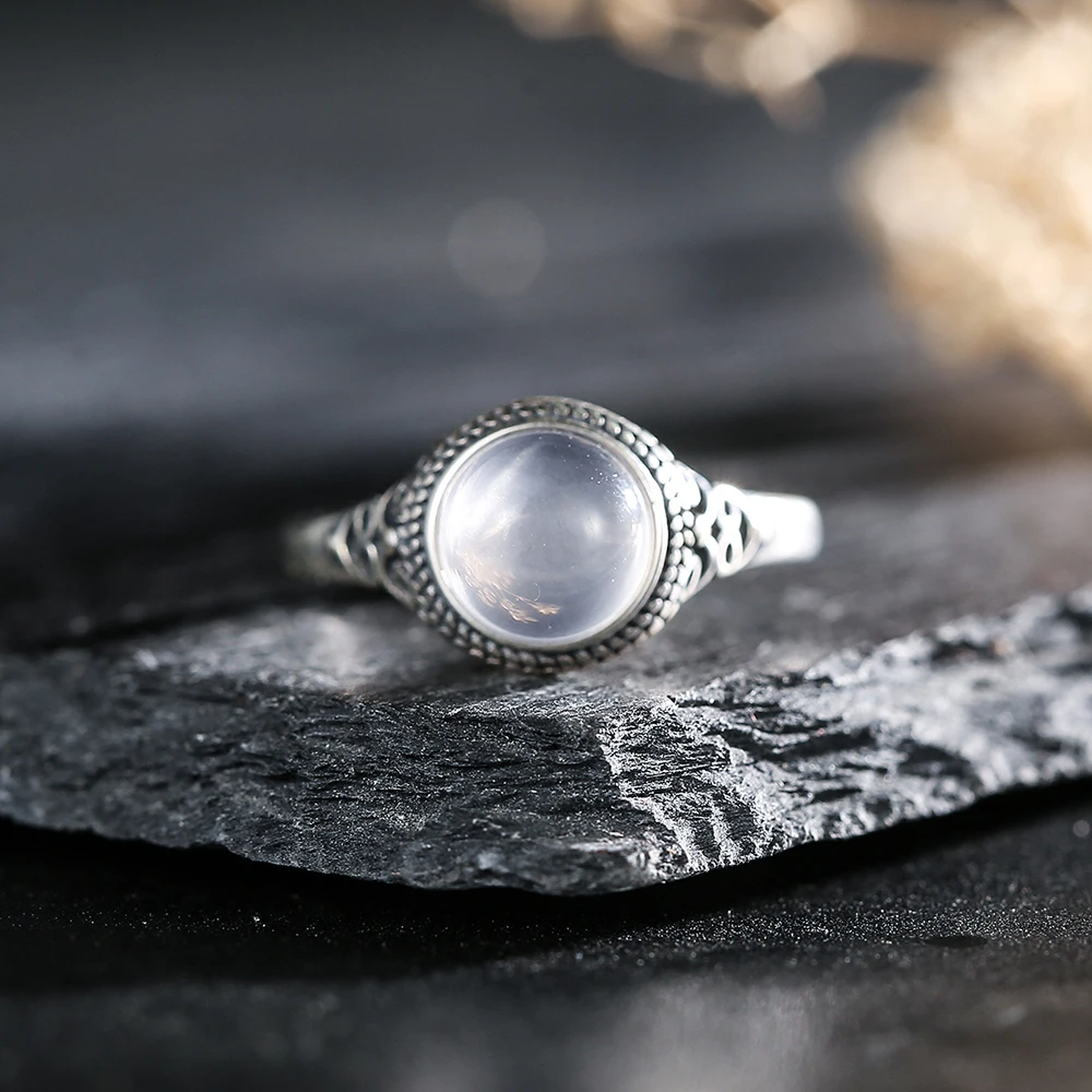 8*8 мм камень из розового кварца натуральный кристалл целебный драгоценный кольцо