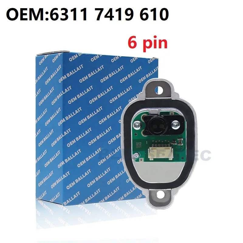Новый OEM 6/3 Pin для BMW 3 серии F30 F31 2014-2017 модуль ксеноновой светодиодный Ной Фары