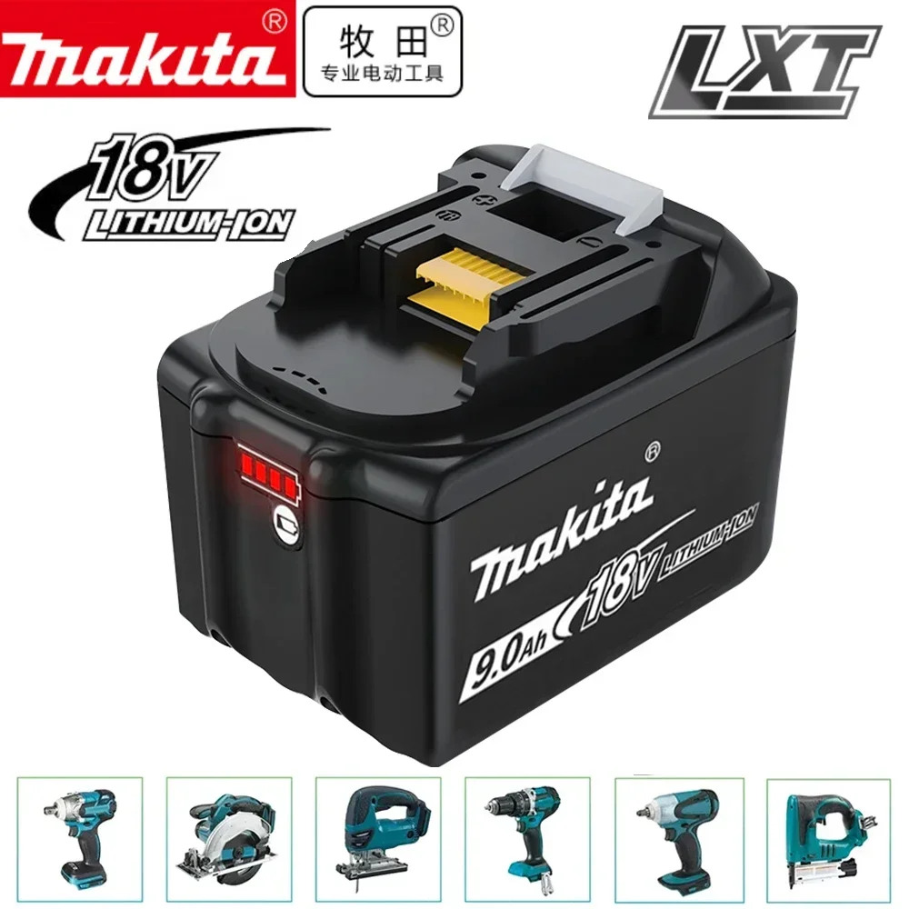 Зарядное устройство для литий-ионных аккумуляторов Makita 18 в 9 Ач 9000 мАч BL1860B BL1850 BL1830