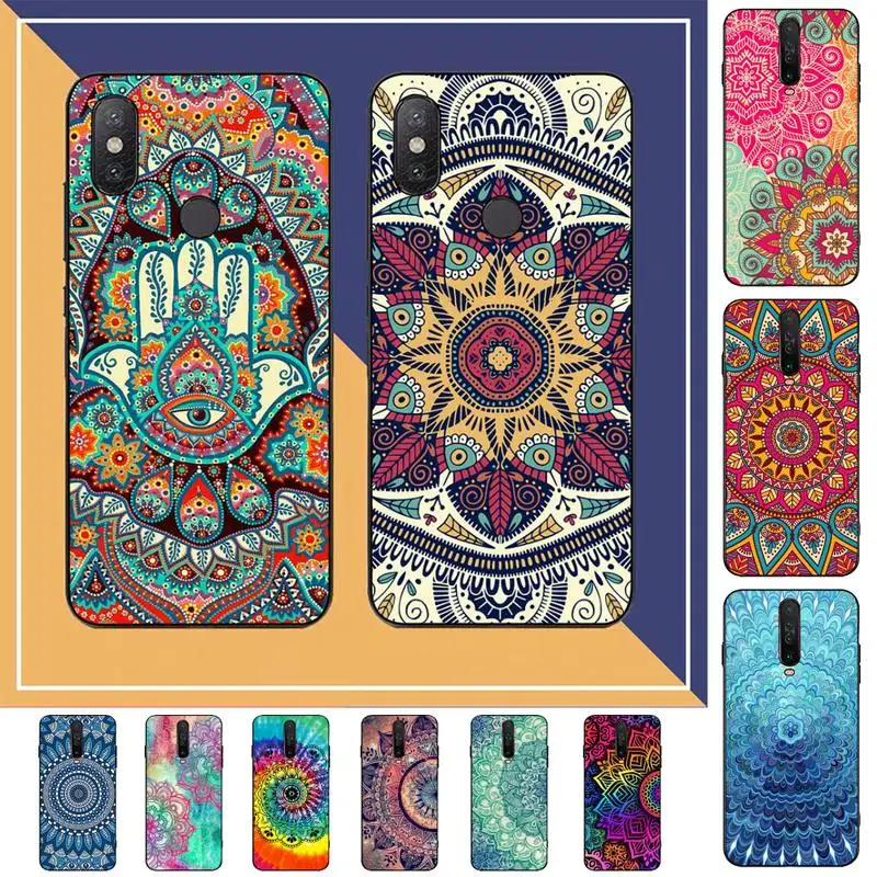 

Mandala Chakra Yoga Phone Case for Redmi Note 8 7 9 4 6 pro max T X 5A 3 10 lite pro