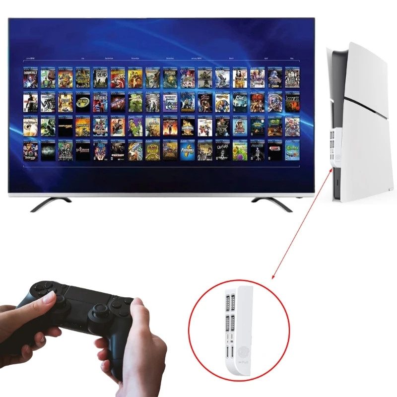 Удлинители USB-портов 6 в 1 для тонких адаптеров расширения Прямая поставка