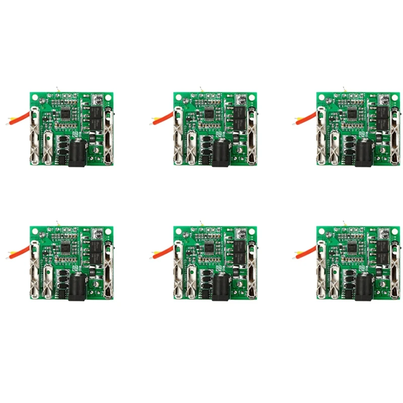 

6X 5S 18/21V 20A Battery Charging Protection Board Lithium Battery Protection Circuit Board BMS Module For Power Tools 1