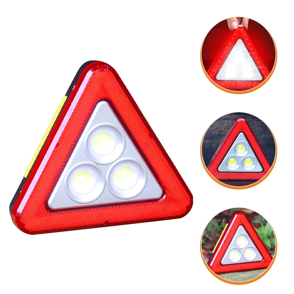 

Warning Sign Reflective Triangle Frame Driveway Reflectors Plastic Road Emergency Triangles