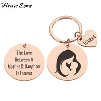 1pc fashion family keychain gift for mom birthday mothers day customized name famile keychains for mother women