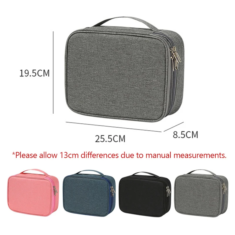 Travel Cable Bag Portable Digital USB Gadget Organizer Charger Wires Zipper Storage Pouch kit Case Accessories Briefcase X248C
