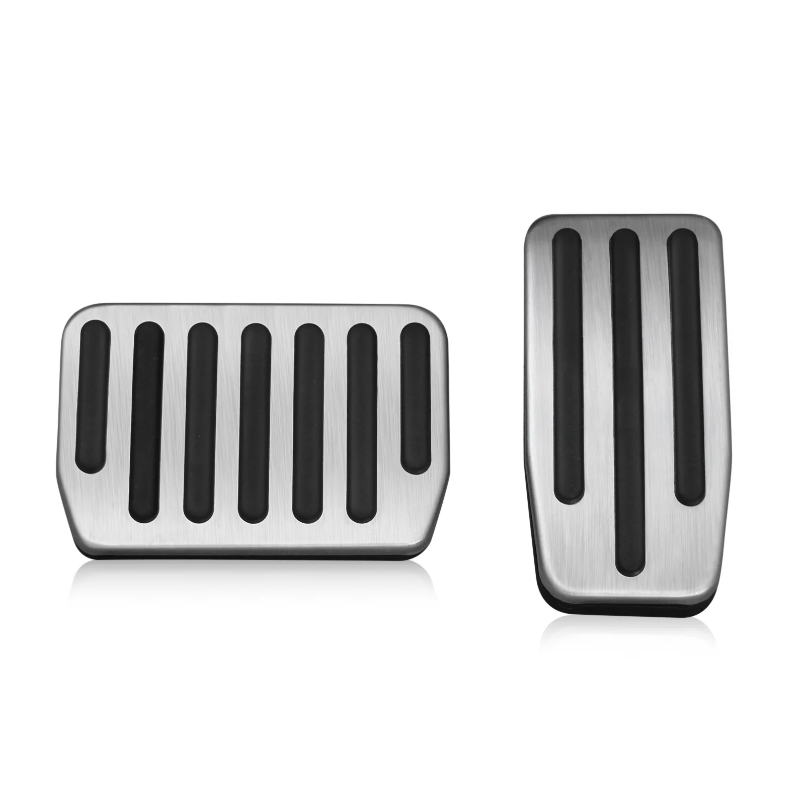 

No Drill Steel Sport Gas Brake Pedal Pad Covers Cap For Tesla Model 3 2018 2019 2020