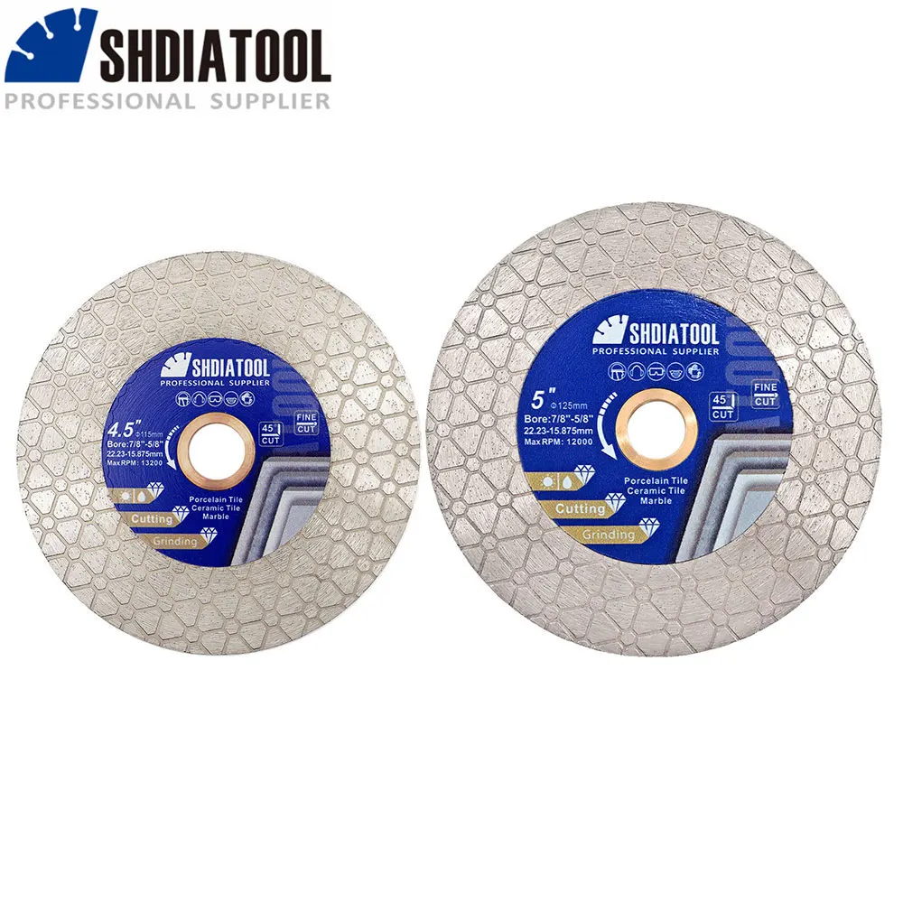 SHDIATOOL Diamond Cutting Disc 4.5/5