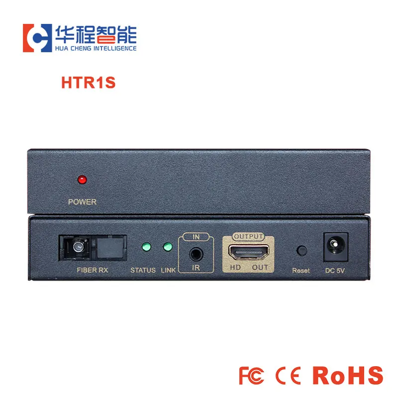 

AMS-HTR1S HDM to fiber digital 1080P Fiber Optic Video Extender Video Fiber Transceiver SC Port 20KM
