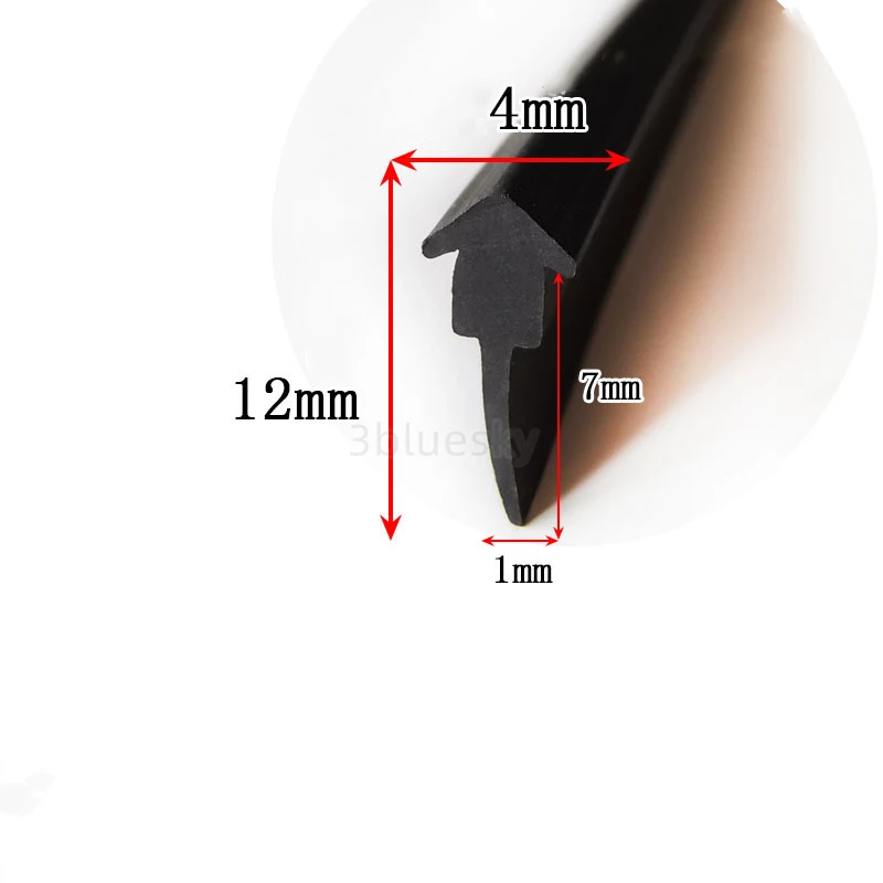 Sealing Strip 4x12mm Black