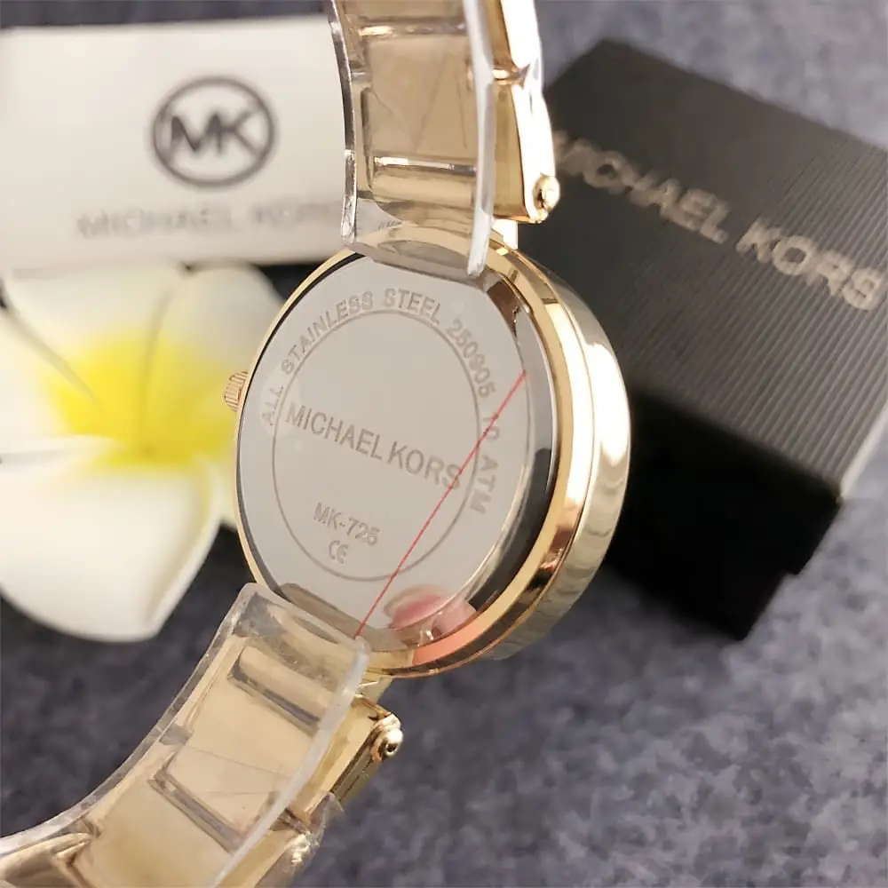 Фото Женские кварцевые часы Michael Kors класса люкс, модные повседневные наручные часы из сплава, деловые часы, подарок для девушки №5