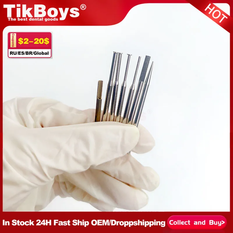 7 шт. иглы для наблюдения за зубами параллельный геодезистор визуализатор